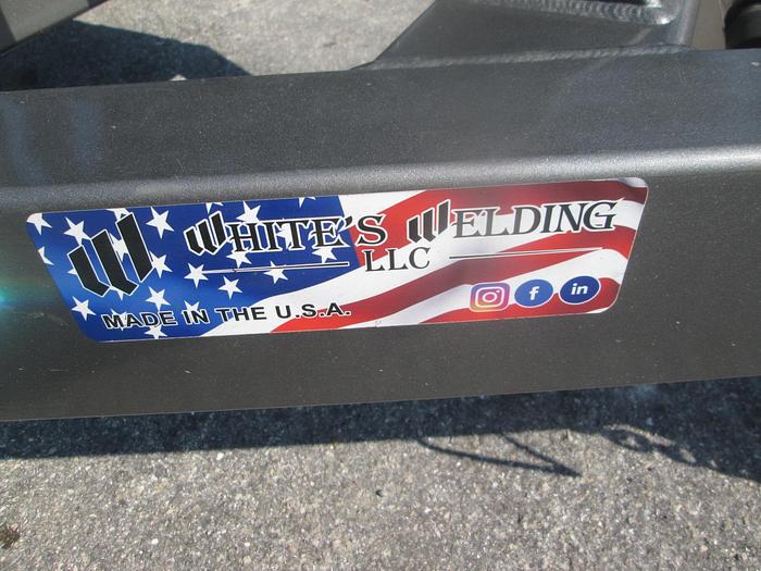 Used 2022 White's Welding 36" Bull Wheel Trailer