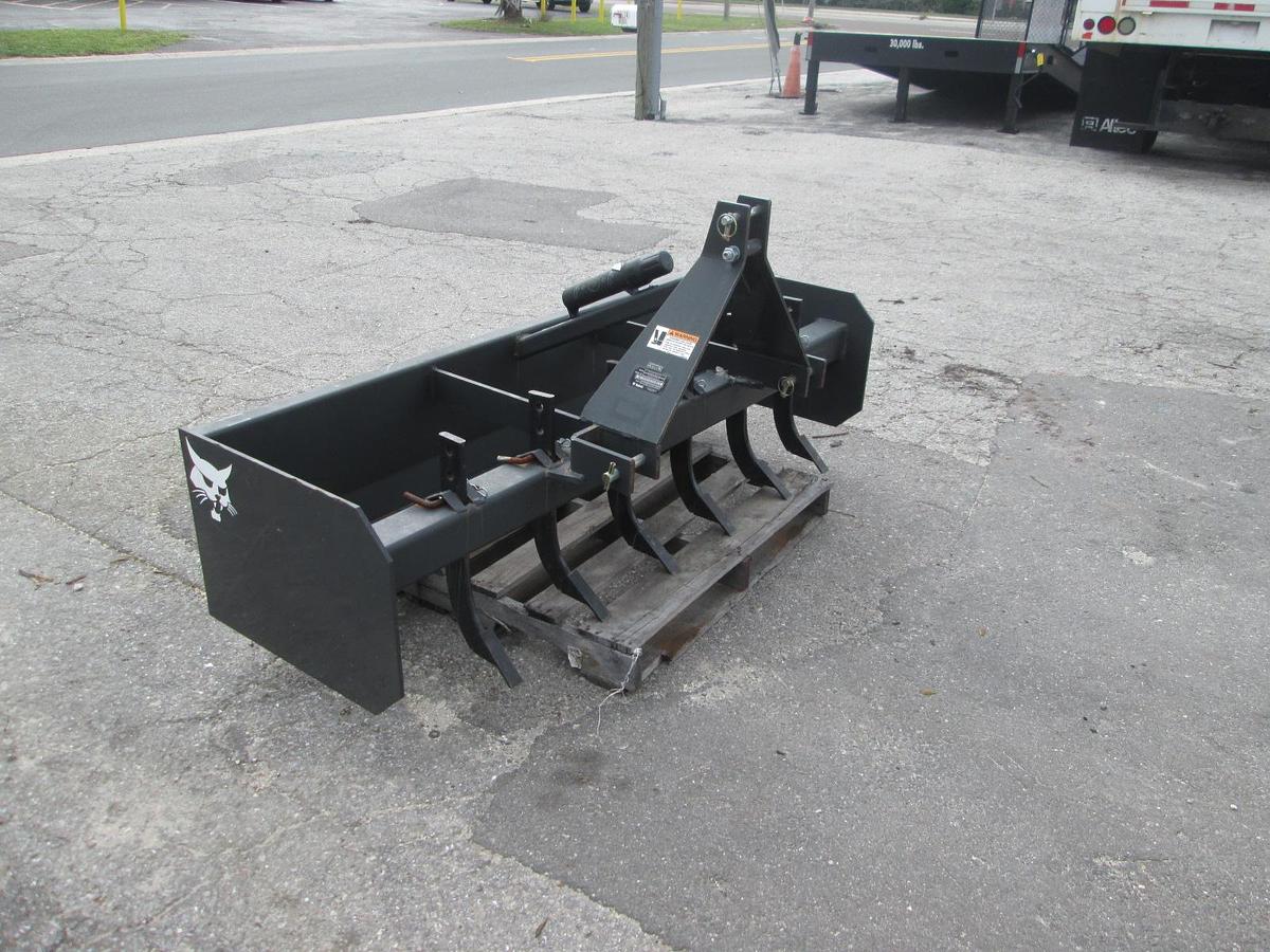 New Bobcat 72" 3 Point Box Blade