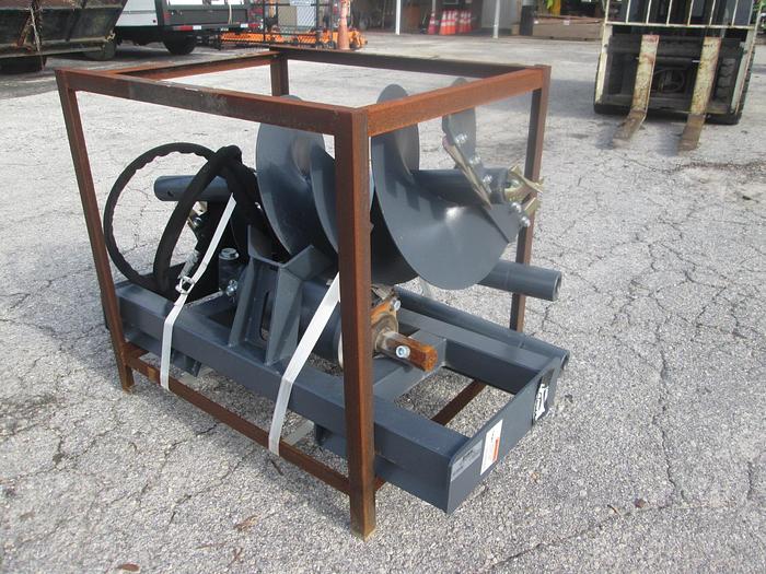 Used New Skid Steer Auger Attachment