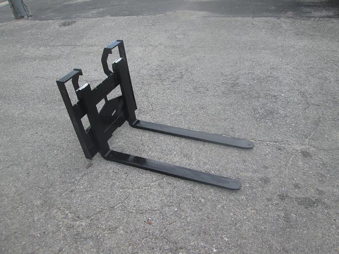 Used New Mini Skid Steer Fork Attachment