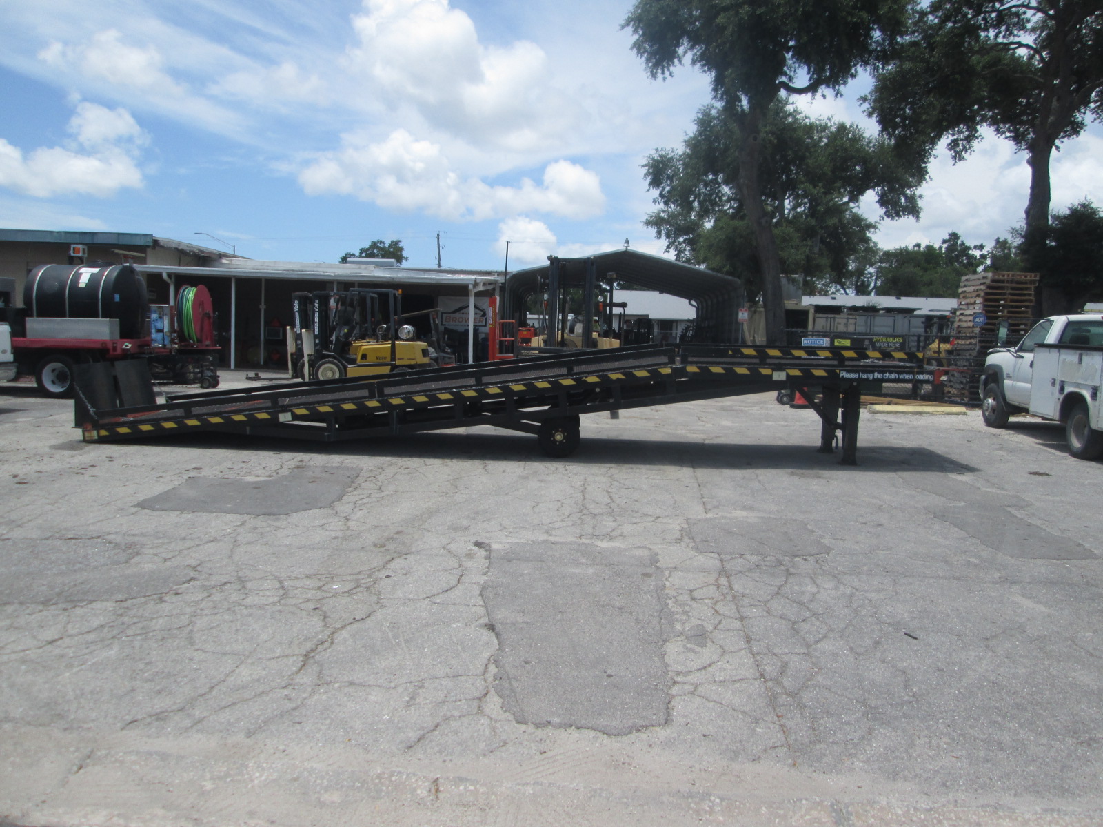Used 37" Mobile Loading Ramp