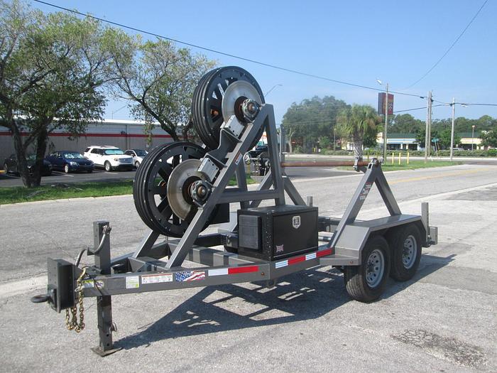 Used 2022 White's Welding 36" Bull Wheel Trailer