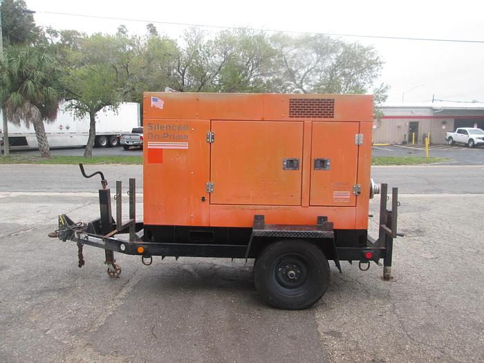 Used 2008 Godwin 4" Trailer Mounted Water Pump