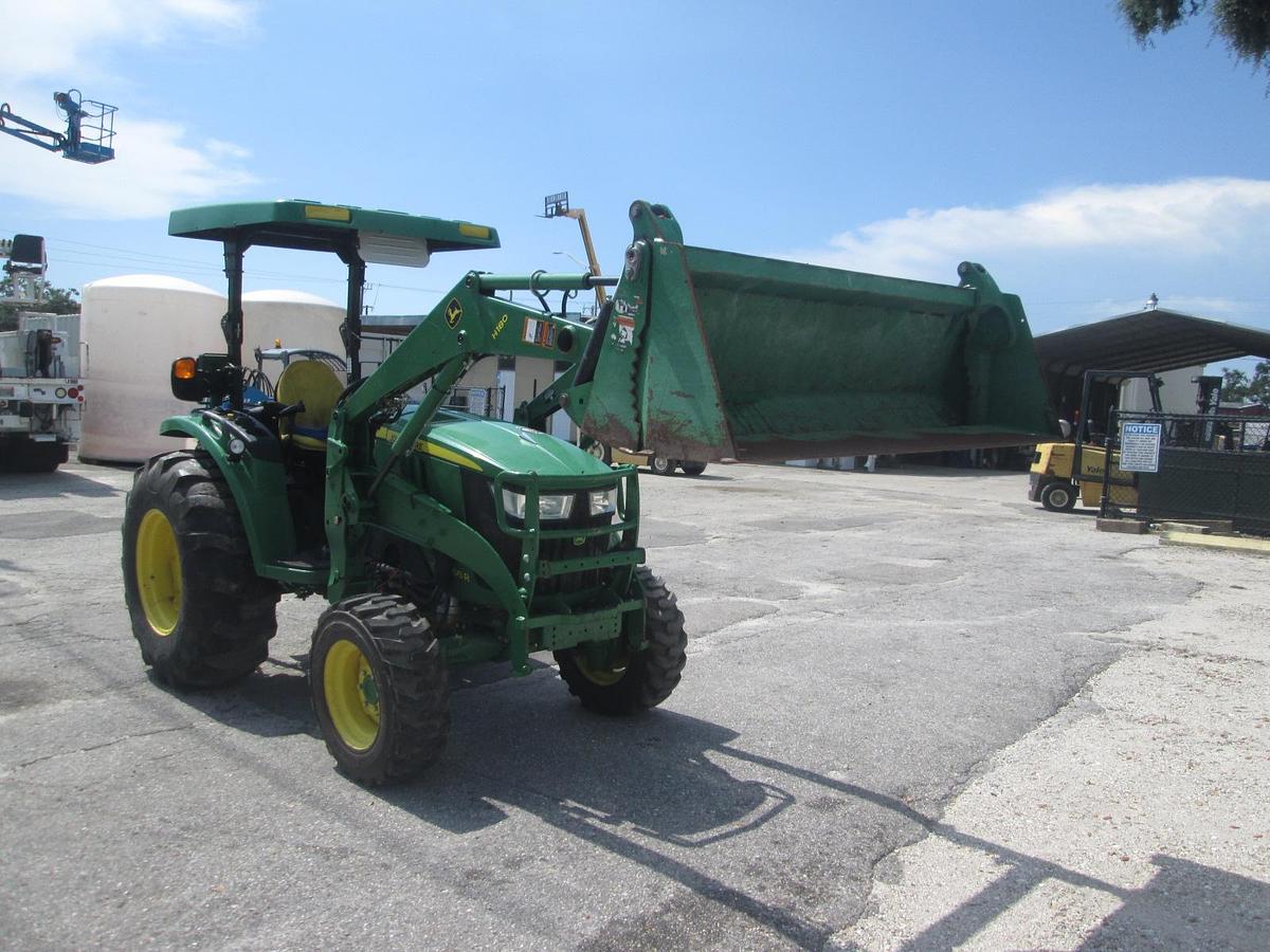 Used 2014 John Deere 4066R Front End Loader Tractor