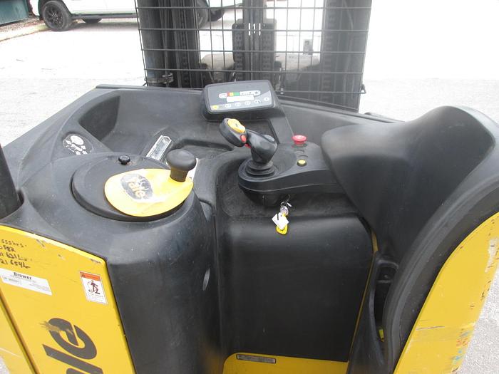 Used 2010 Yale Stand Up Reach Forklift