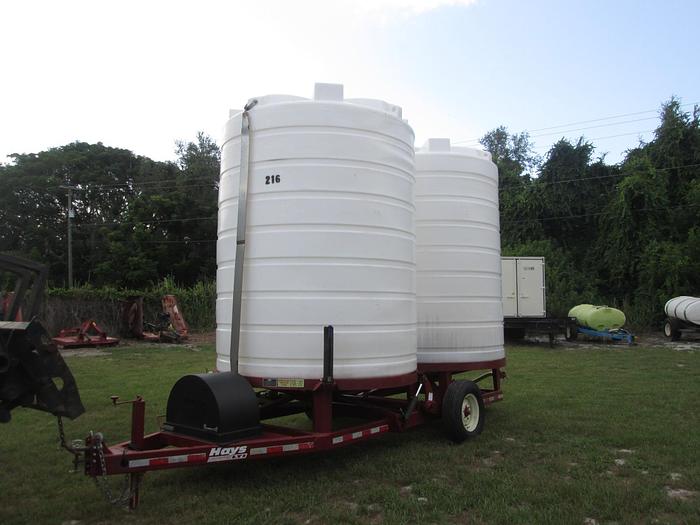 Used Hays LTI 6000 Gallon Liquid Tender 