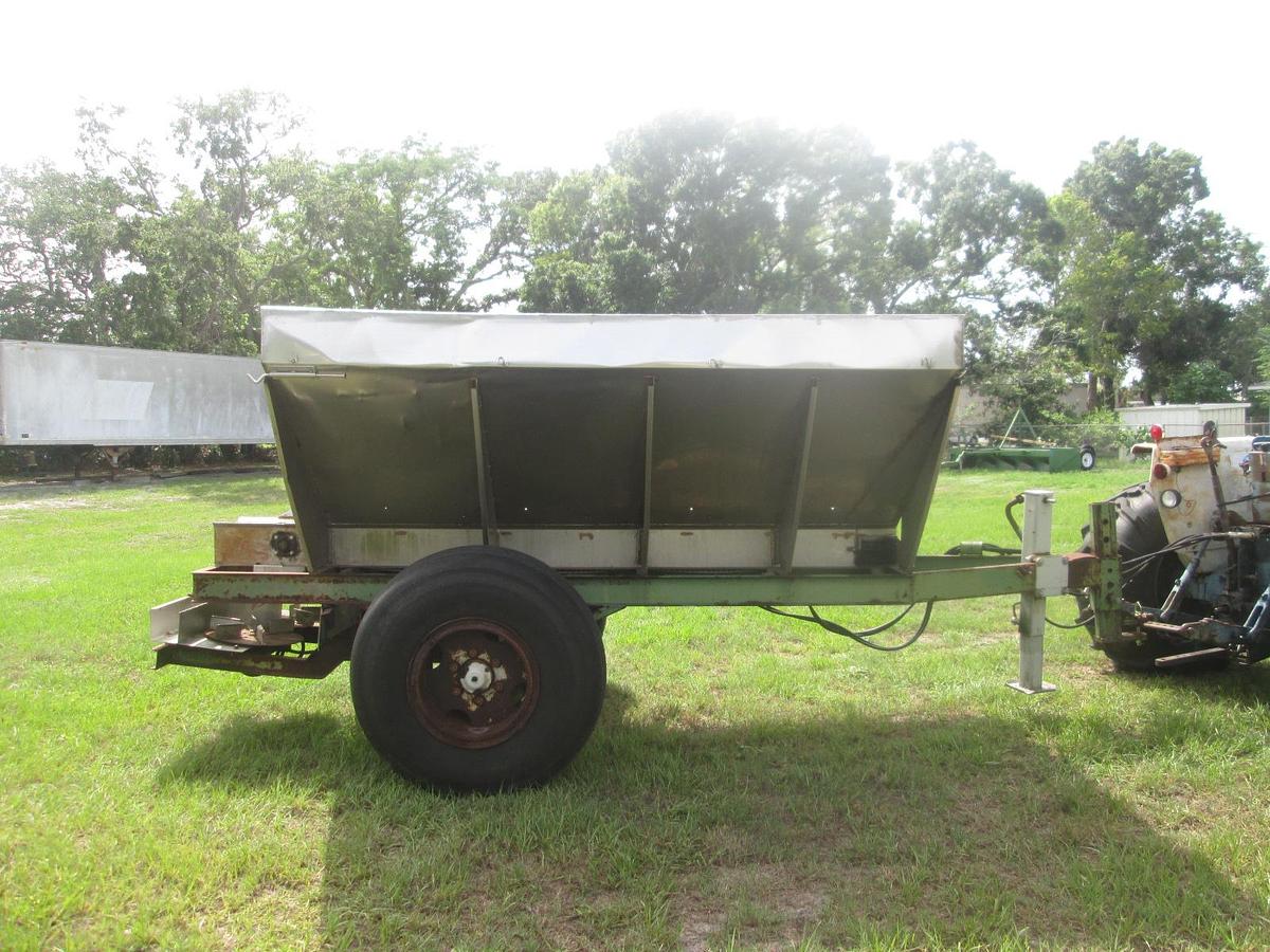 Used 8 Ton Pull Behind Fertilizer Spreader