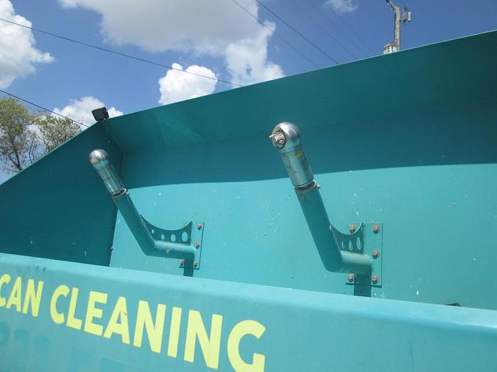 Used 2023 Isuzu NPR Sparkling Bins Trash Can Washing Truck