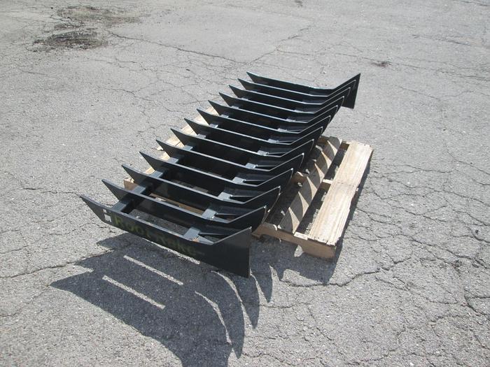Used New 6' Skid Steer Root Rake for Sale in Bradenton, Florida