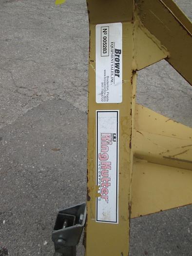 Used 7' King Kutter 3 Point Scrape Blade