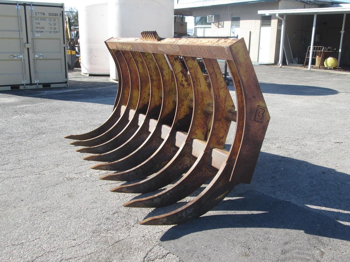 Used 10' Wheel Loader Rake