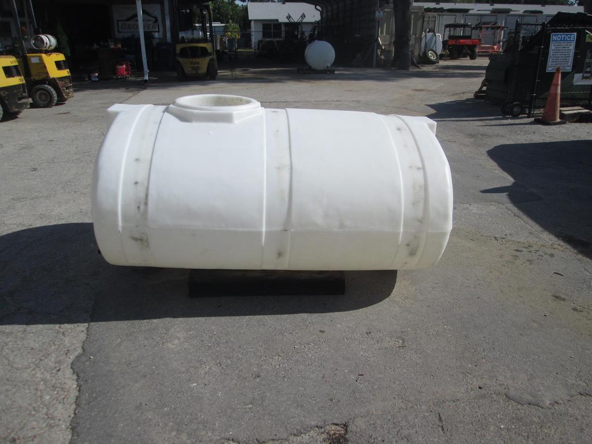 Used 500 Gallon Elliptical Poly Tank