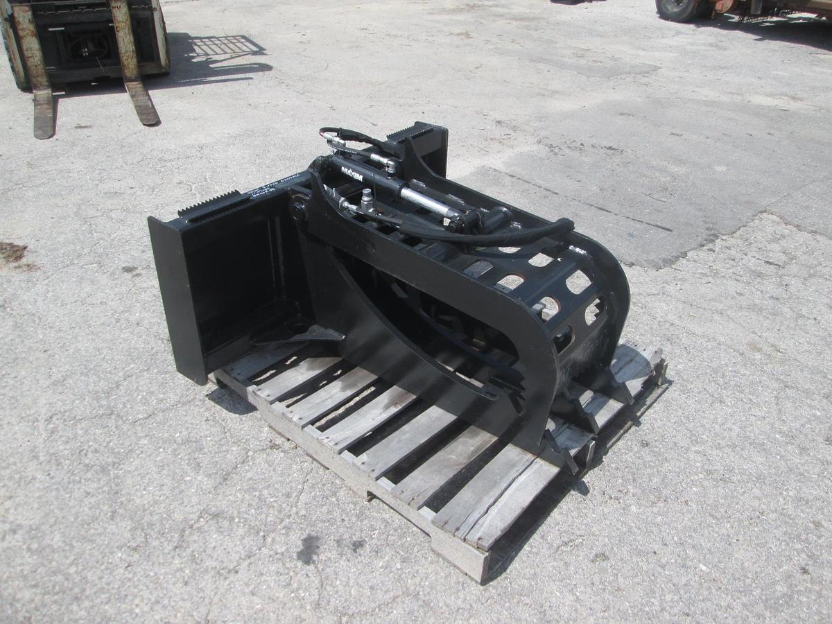New Prime Skid Steer Rock & Stump Grapple