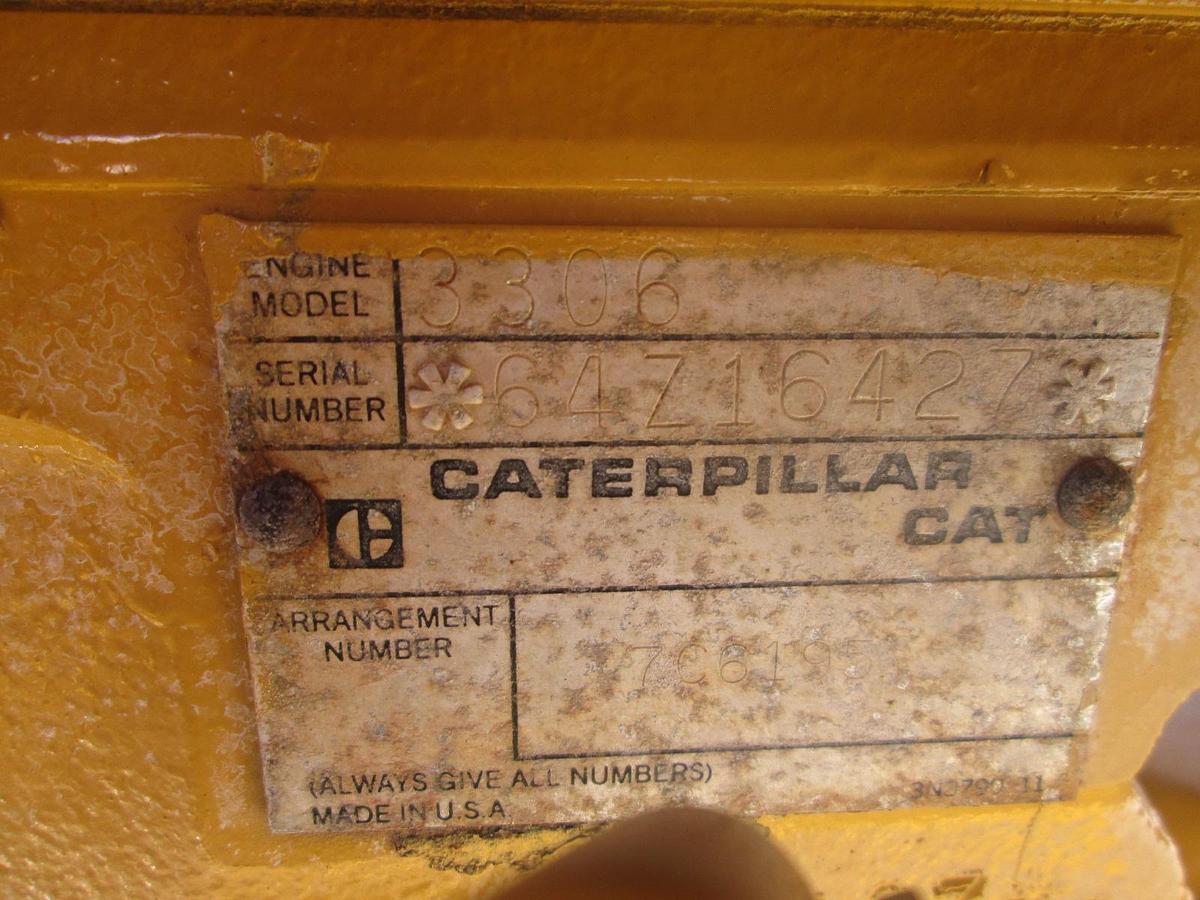 Used Caterpillar 3306 Power Unit