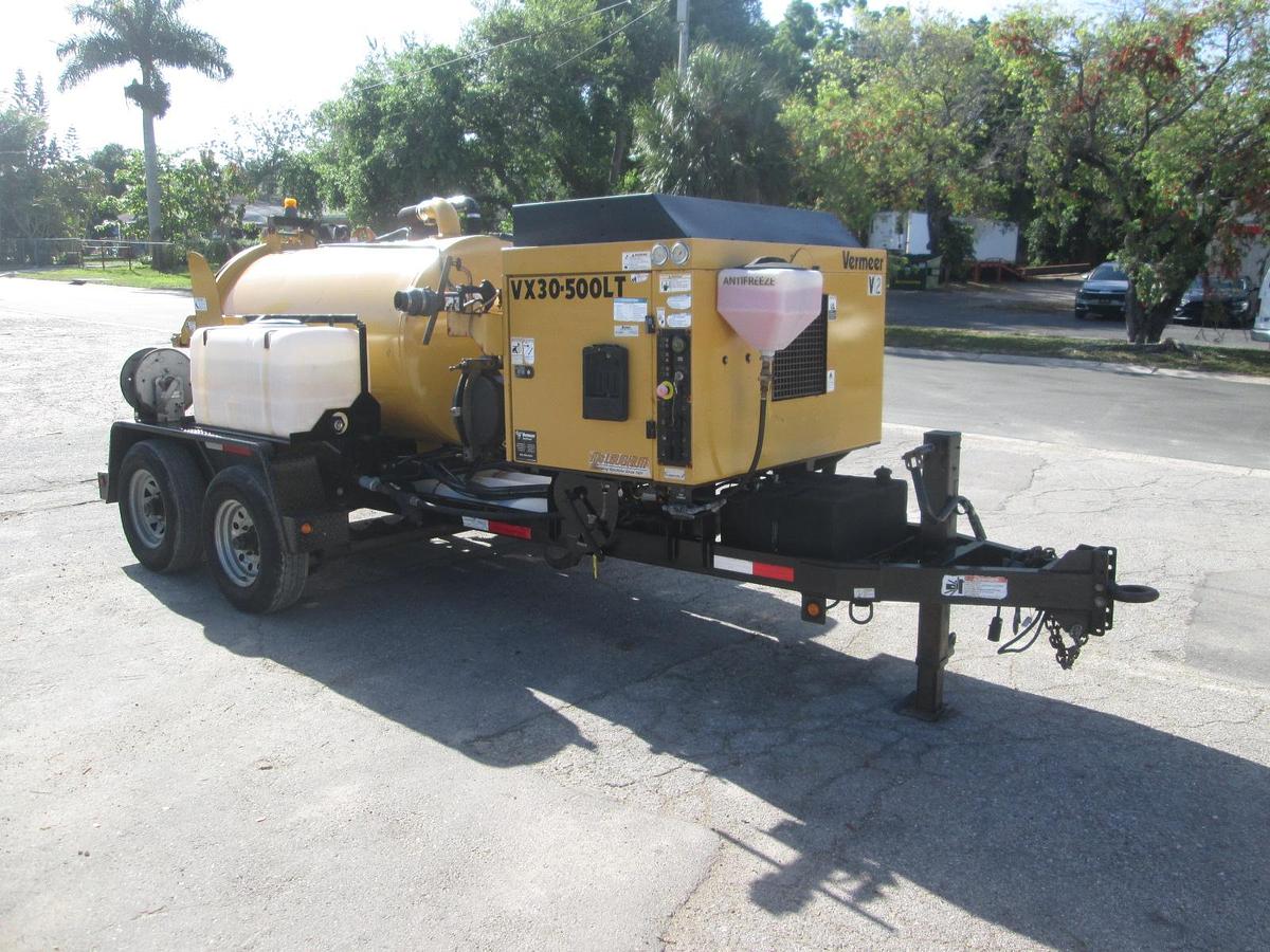 Used 2015 Vermeer VX30-500LT Sewer Vac Trailer