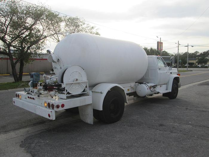 Used 1988 Chevy C70 Propane Delivery Tanker Truck
