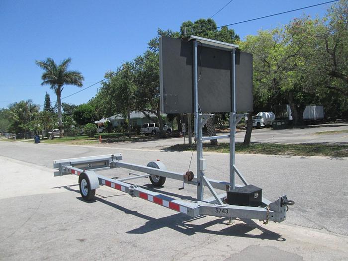 Used 2017 Gregory Industries Attenuator Crash Trailer