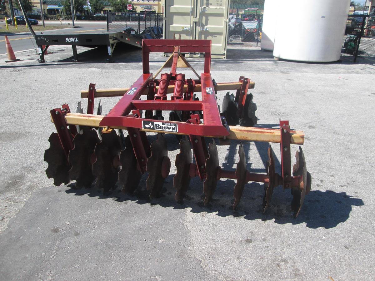 Used Brown 7 1/2' Disc Harrow