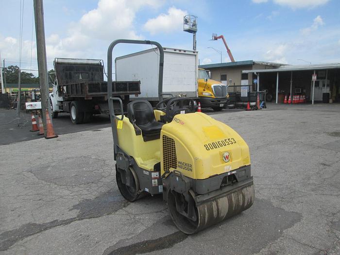 Used 2017 Wacker Neuson RD12 Vibratory Roller