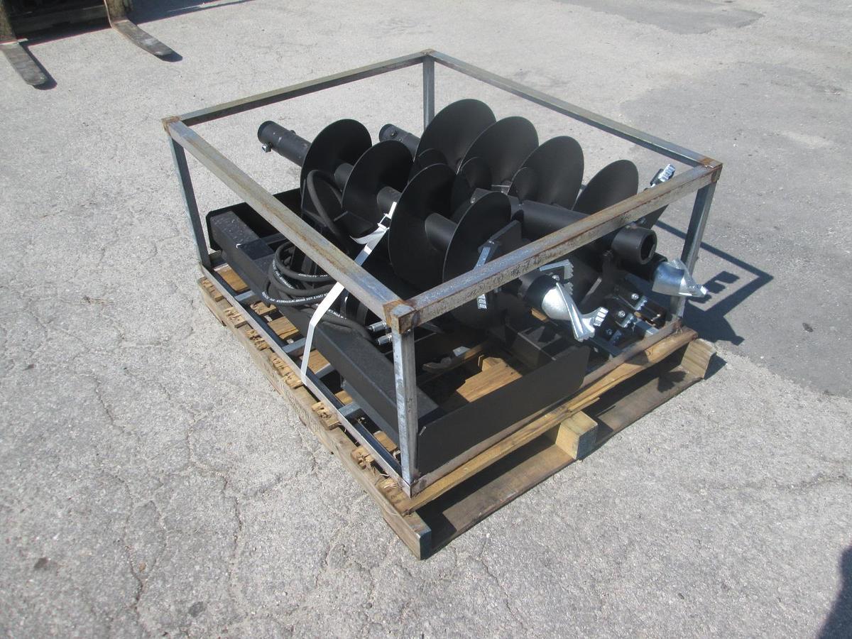 New Skid Steer Auger Attachment