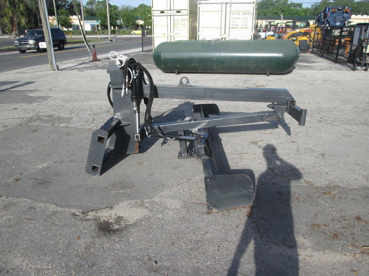 Used 8' Skid Steer Grader Blade Attachment