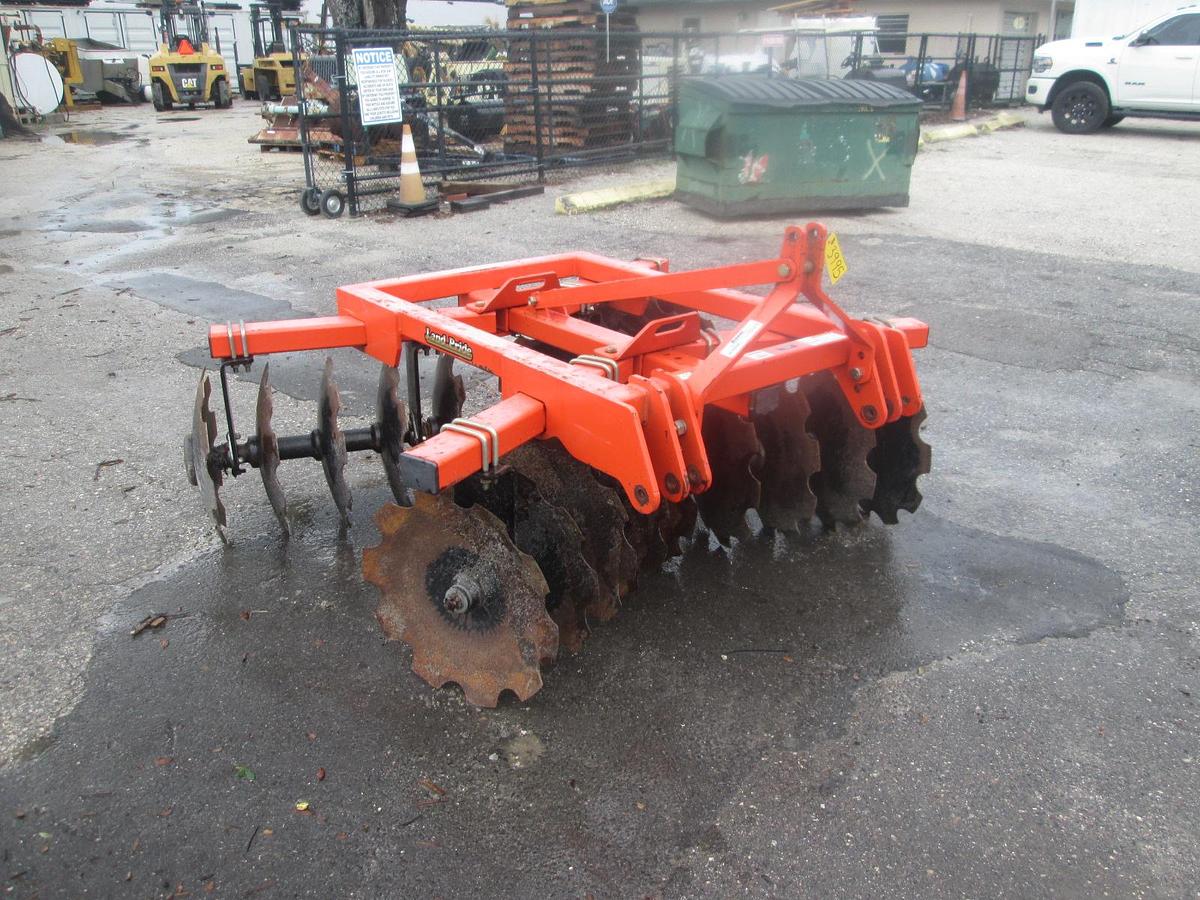 Used Landpride 6' 3 Point Disc