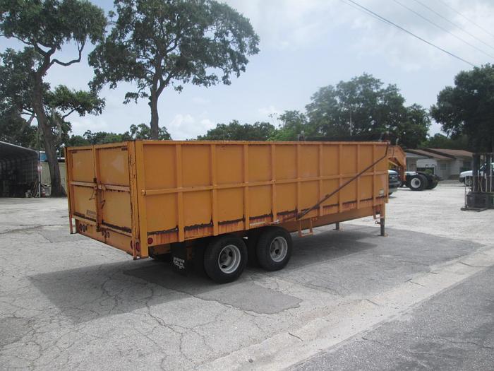 Used 2005 Anderson 20' Dump Trailer