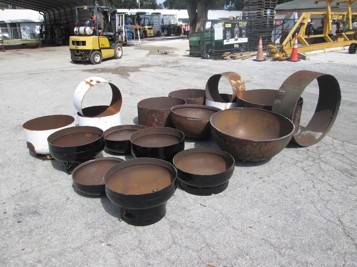 Used Heavy Duty Fire Pits and Fire Rings