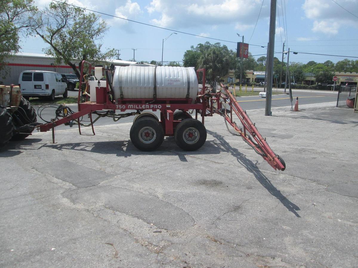 Used Miller 750 Gallon Field Sprayer