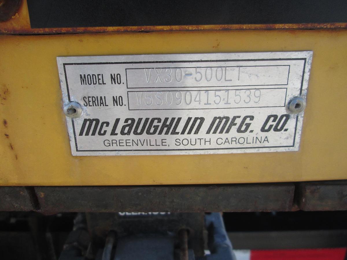 Used 2015 Vermeer VX30-500LT Sewer Vac Trailer