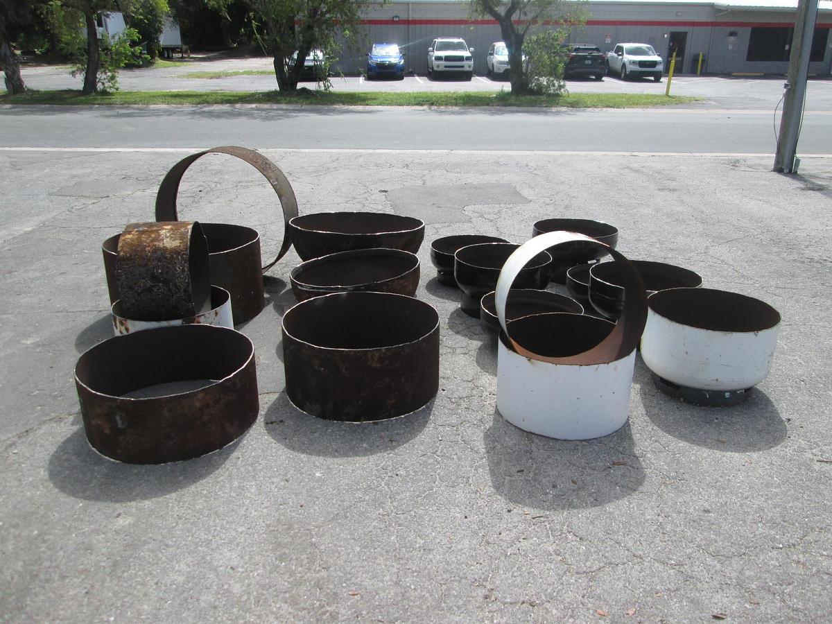 Used Heavy Duty Fire Pits and Fire Rings