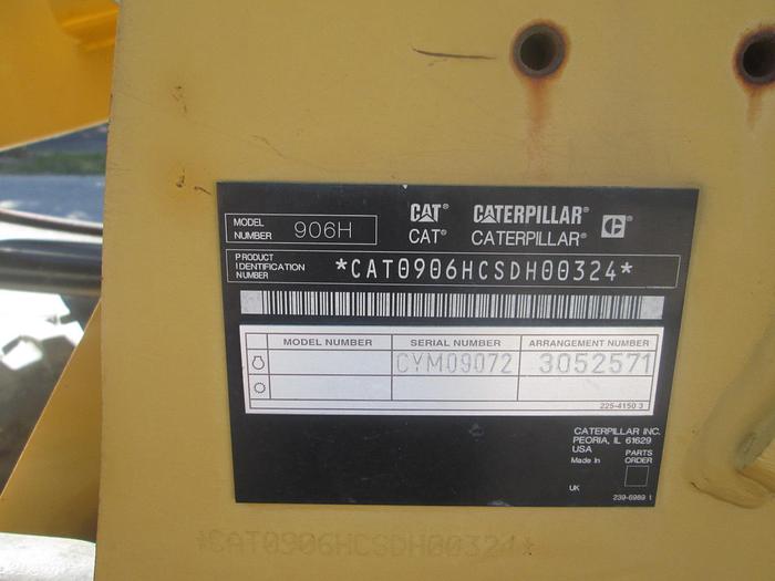 Used 2009 Caterpillar 906H Wheel Loader