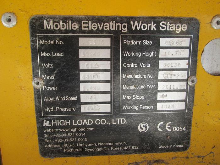 Used Haulotte Quick Up 11 Manlift