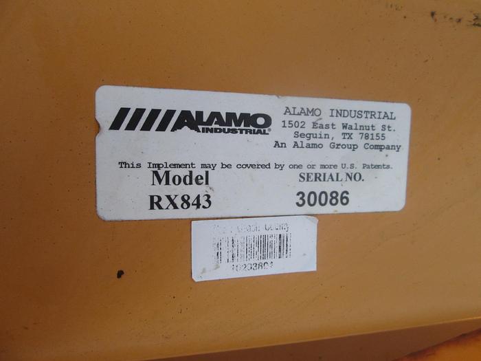 Used 2018 Alamo RX84 7' Rotary Mower