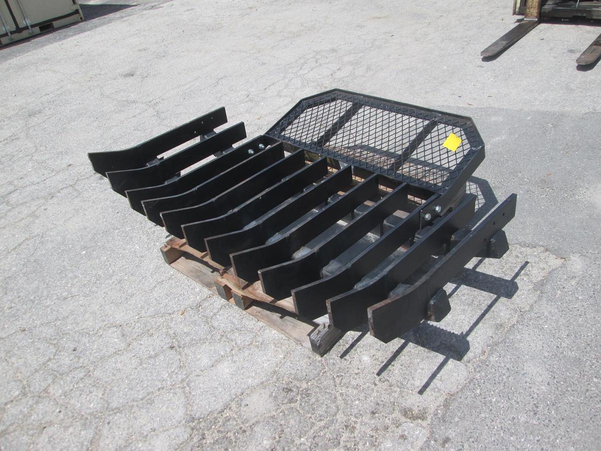 Used 6' Skid Steer Root Rake