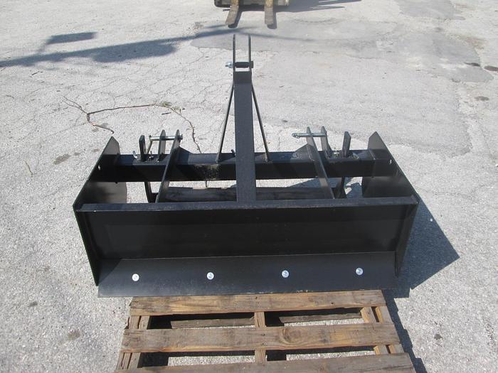 New 4' Blue Diamond 3 Point Box Blade