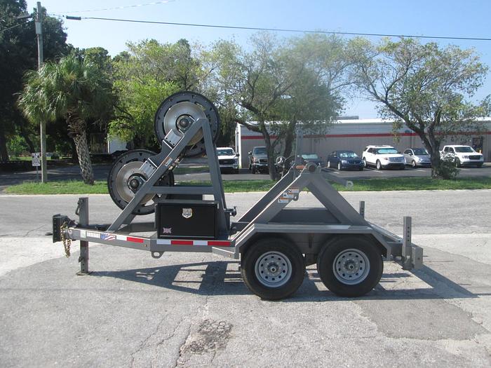 Used 2022 White's Welding 36" Bull Wheel Trailer