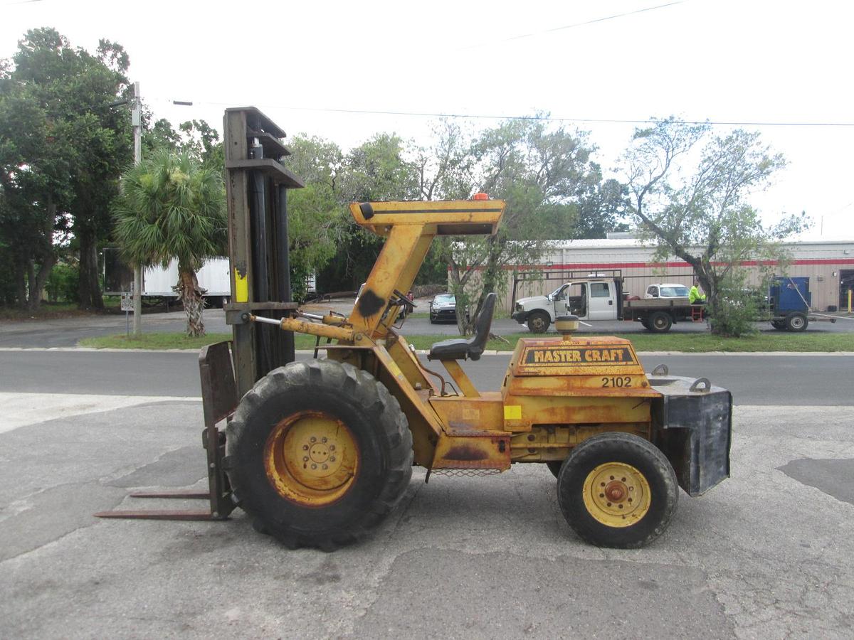 Used Mastercraft 6,000lb Rough Terrain Forklift