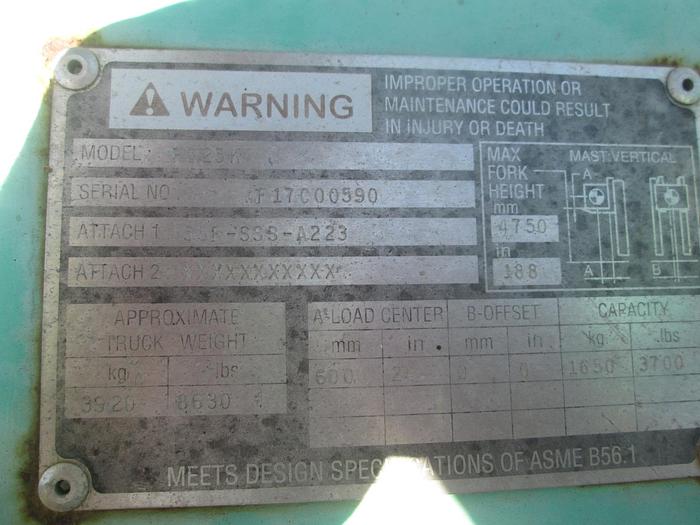 Used Mitsubishi FG25K Forklift