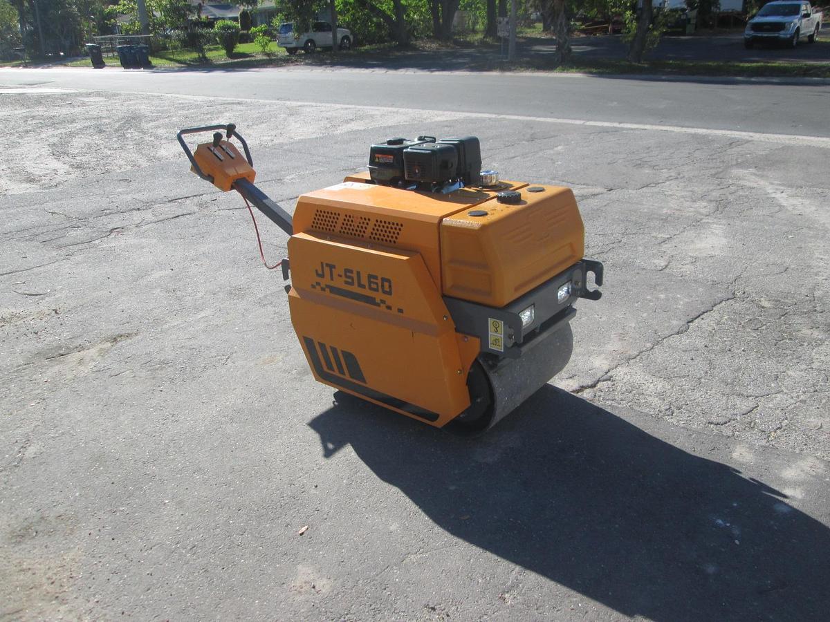 Used New Star Walk Behind Double Drum Roller