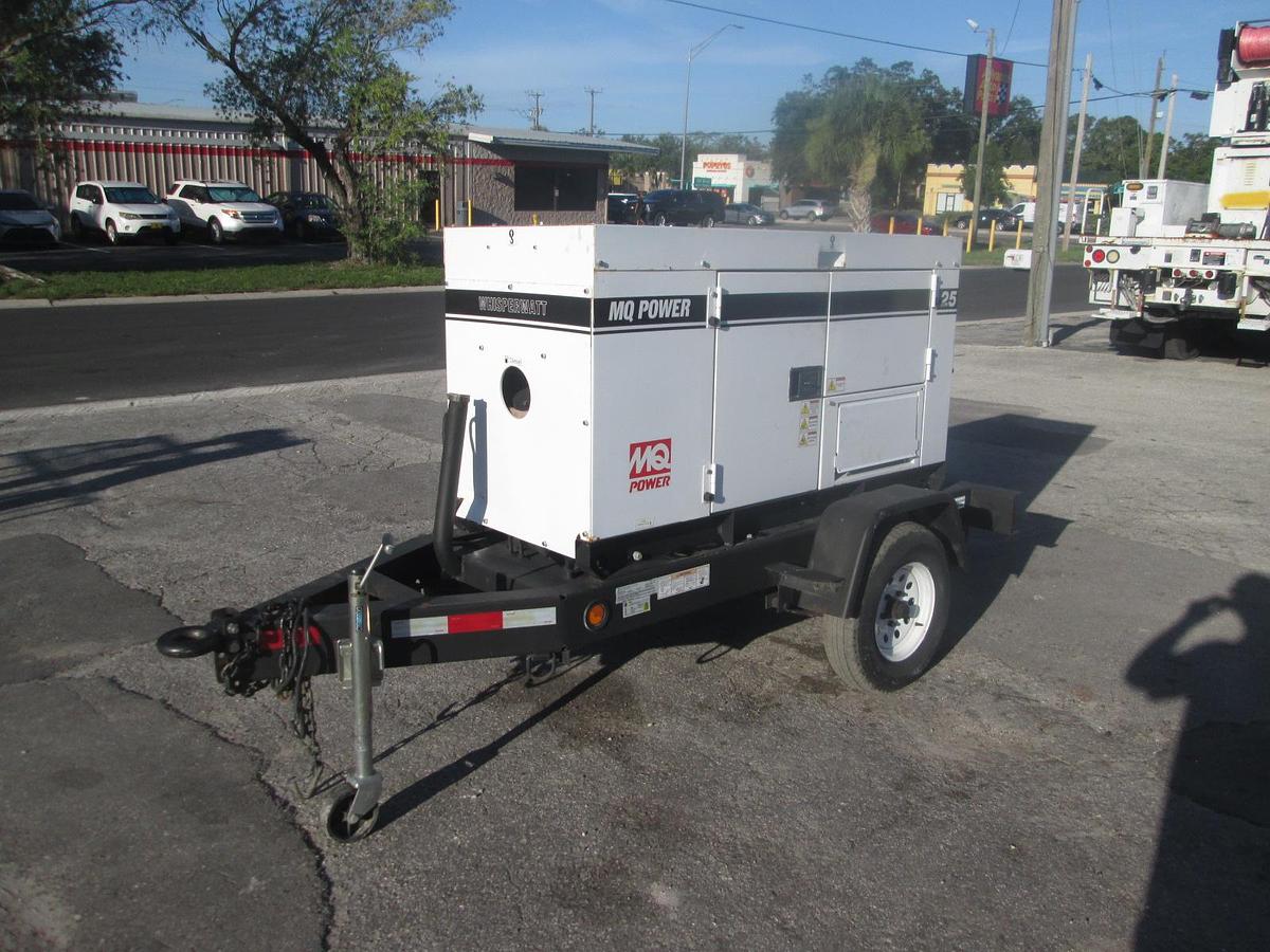 Used 2013 Multiquip 20KW Trailer Mounted Generator