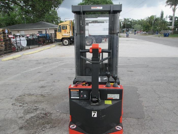 Used Toyota 6BWR15 Walkie Stacker Reach Electric Forklift