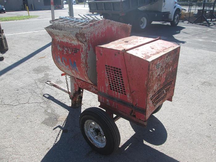 Used Crown Tow Behind Cement Mortar Mixer
