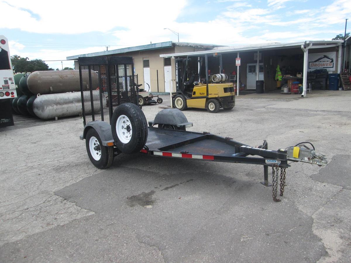 Used 2019 4x7 MMDI Equipment Trailer