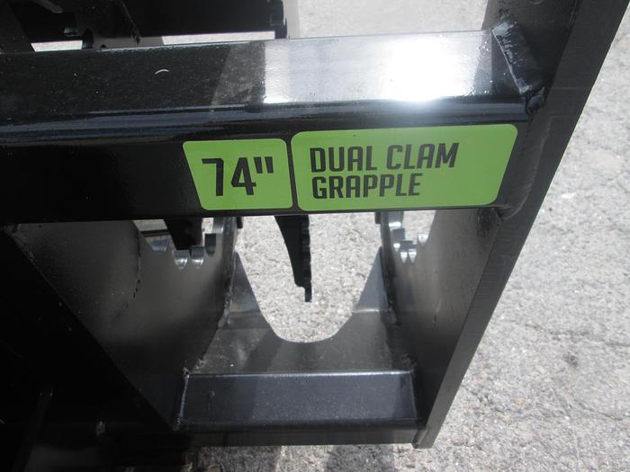 New Prime 74" Heavy Duty Skid Steer Grapple