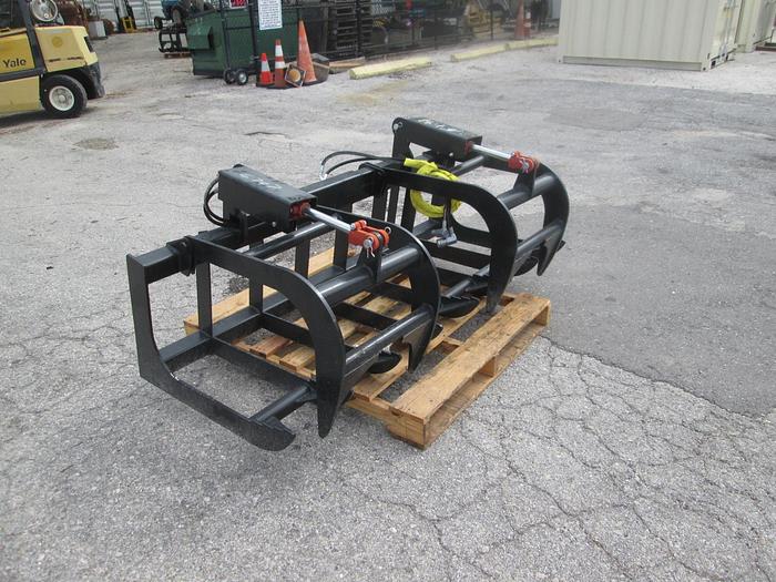New 72" Skid Steer Grapple Rake