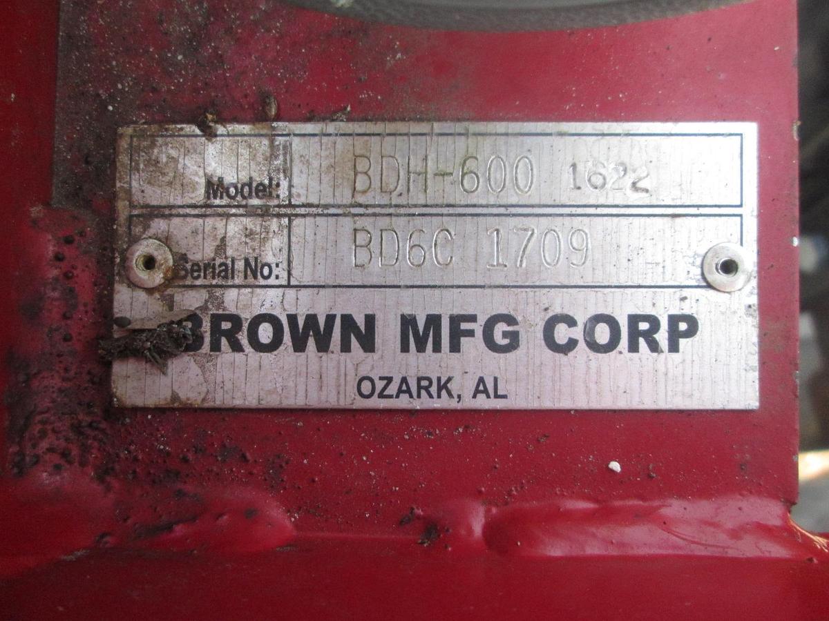 Used Brown 6' 3 Point Disc