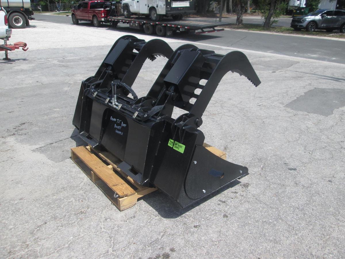 New 72" Prime Grapple Bucket