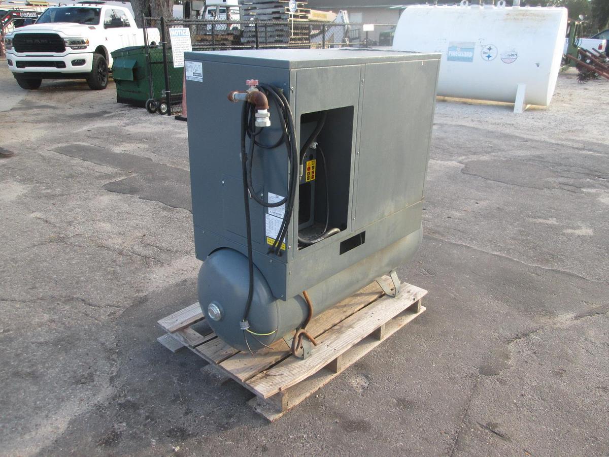 Used 2021 Atlas Copco G4FF Air Compressor with Dryer