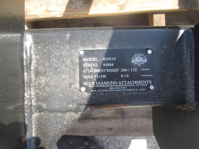 New 4' Blue Diamond 3 Point Box Blade